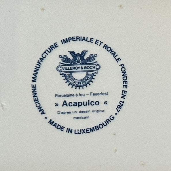 Acapulco -Petit plat ovale - Villeroy et Boch
