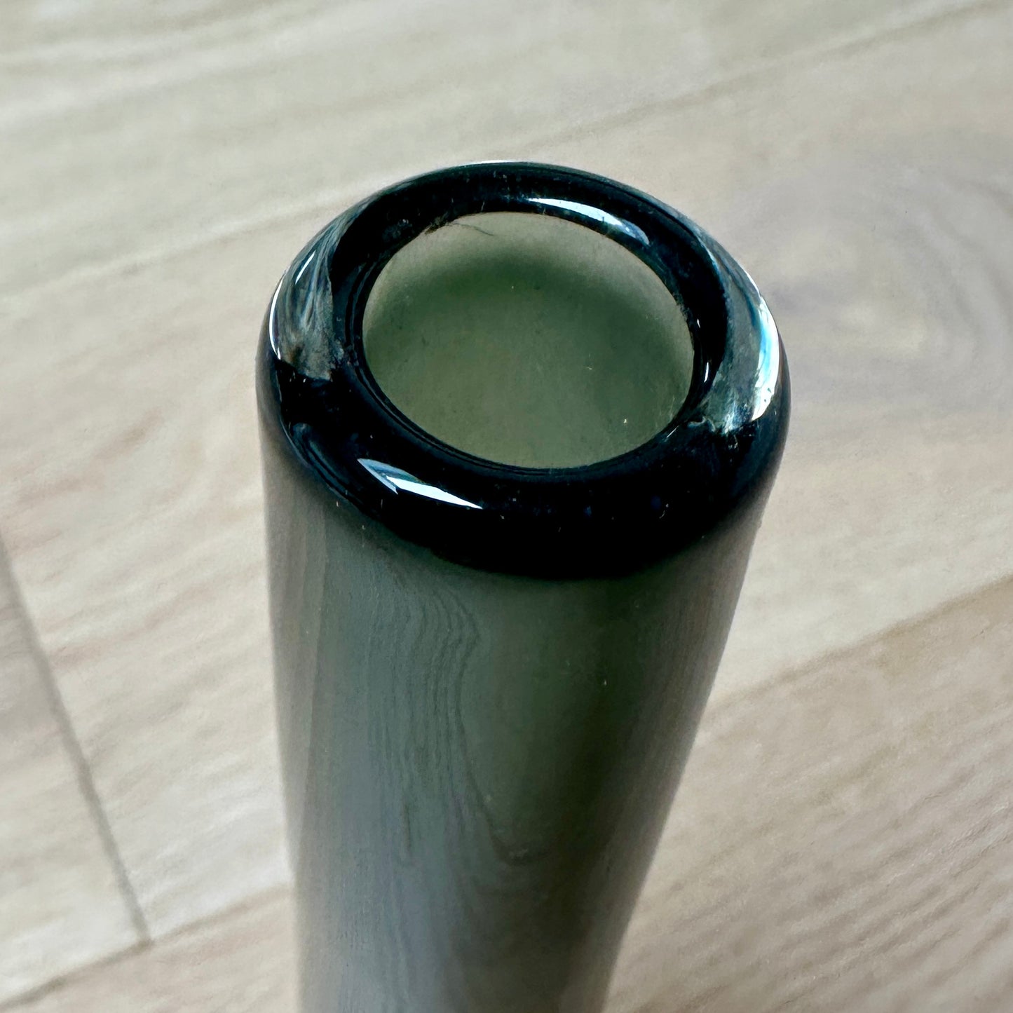 Soliflore en Verre - Couleur gris-vert - Scandinave
