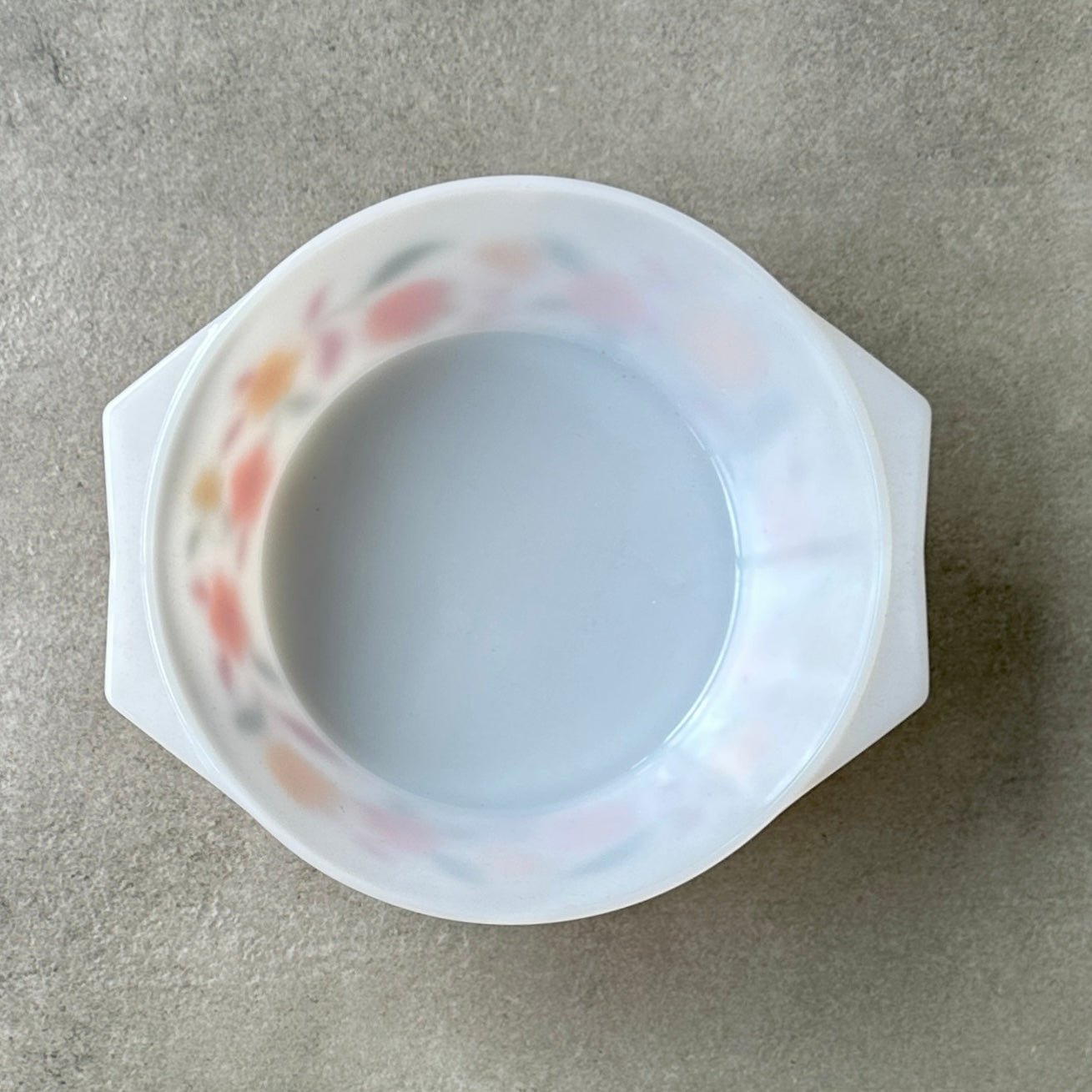 "Cocotte" Arcopal Vintage - Motif Fleur Orange -🌼