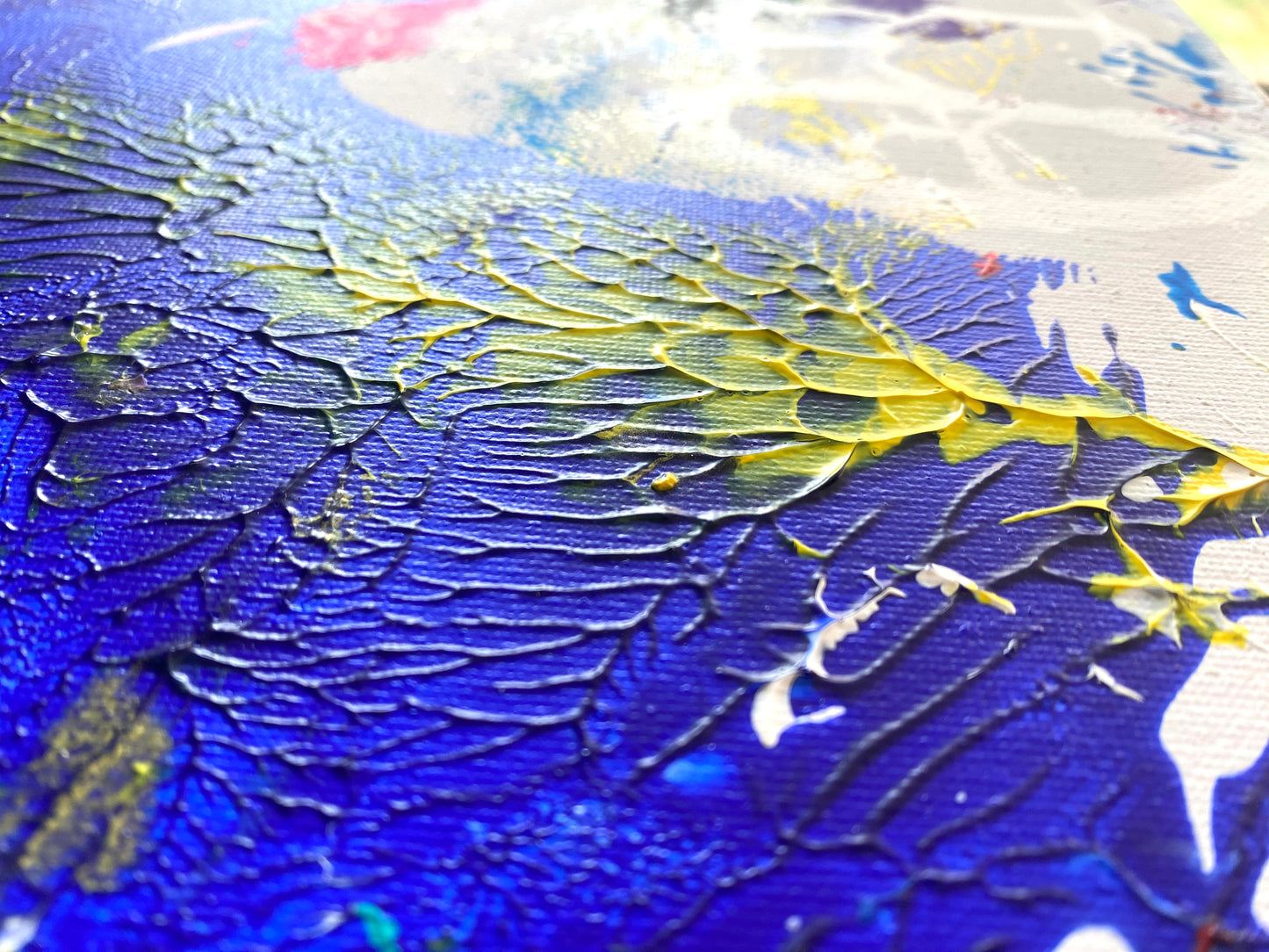 Acrylique sur toile "Émotion 2" de Barbara Eder