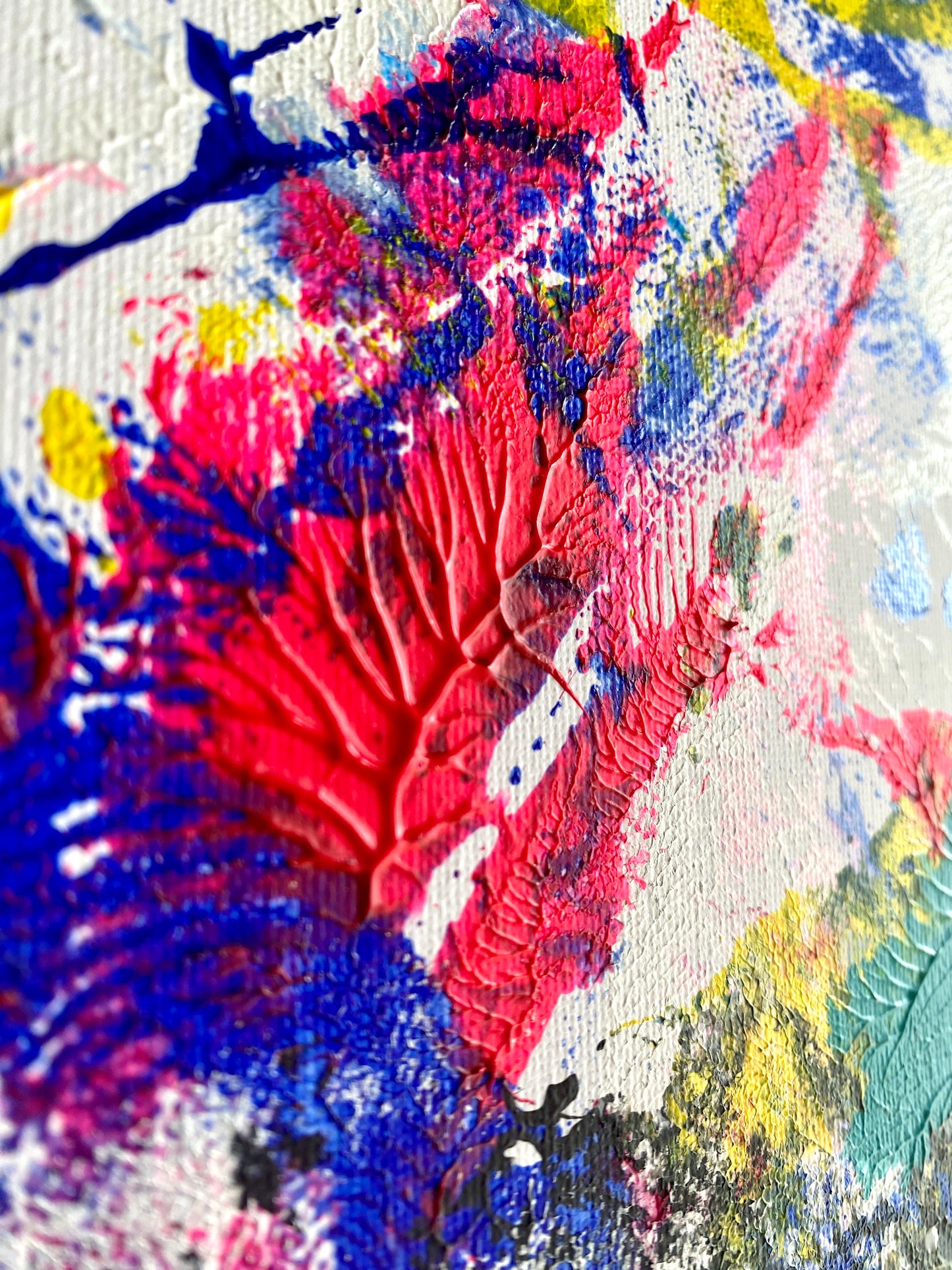Acrylique sur toile "Émotion 2" de Barbara Eder
