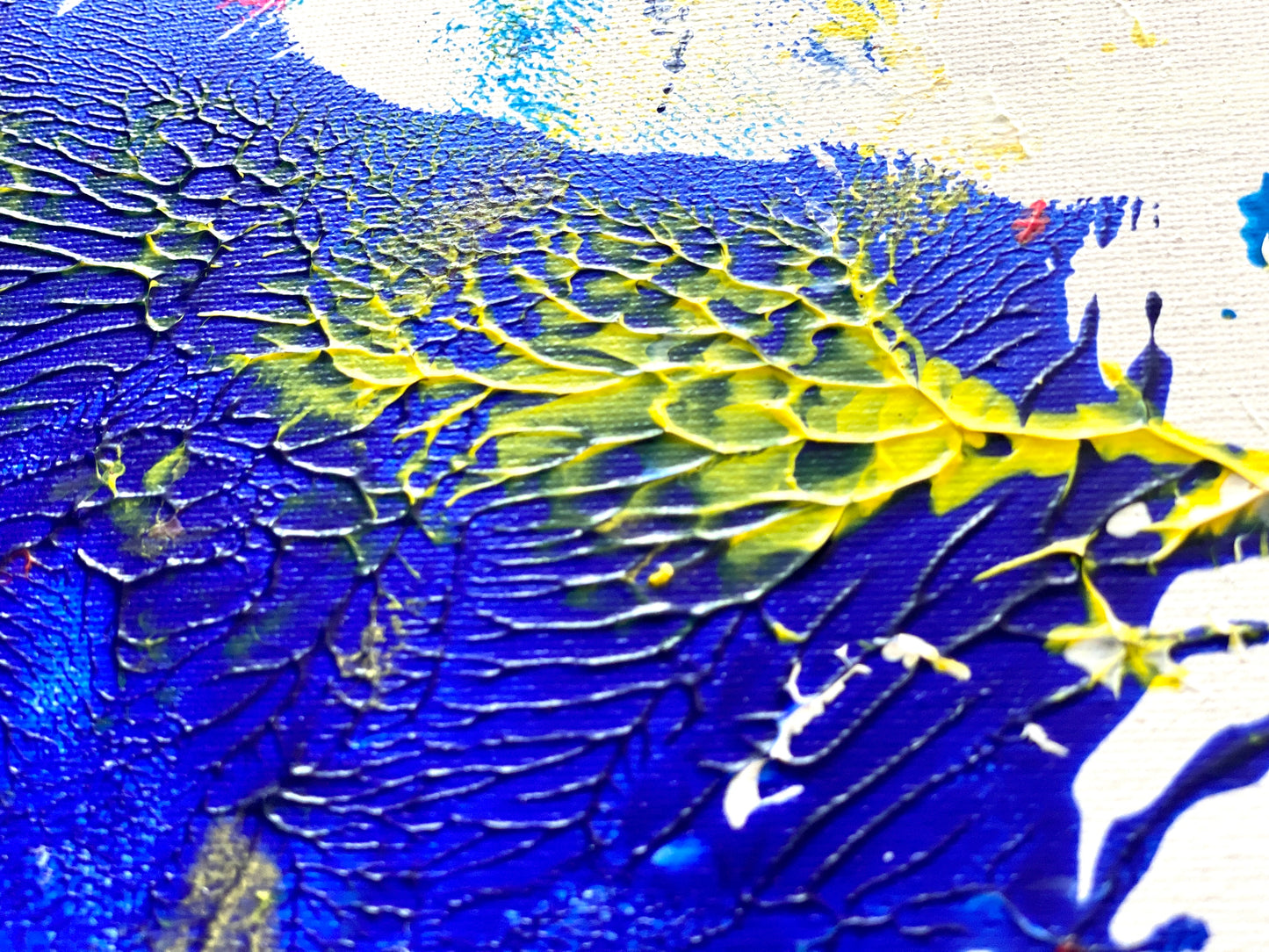 Acrylique sur toile "Émotion 2" de Barbara Eder
