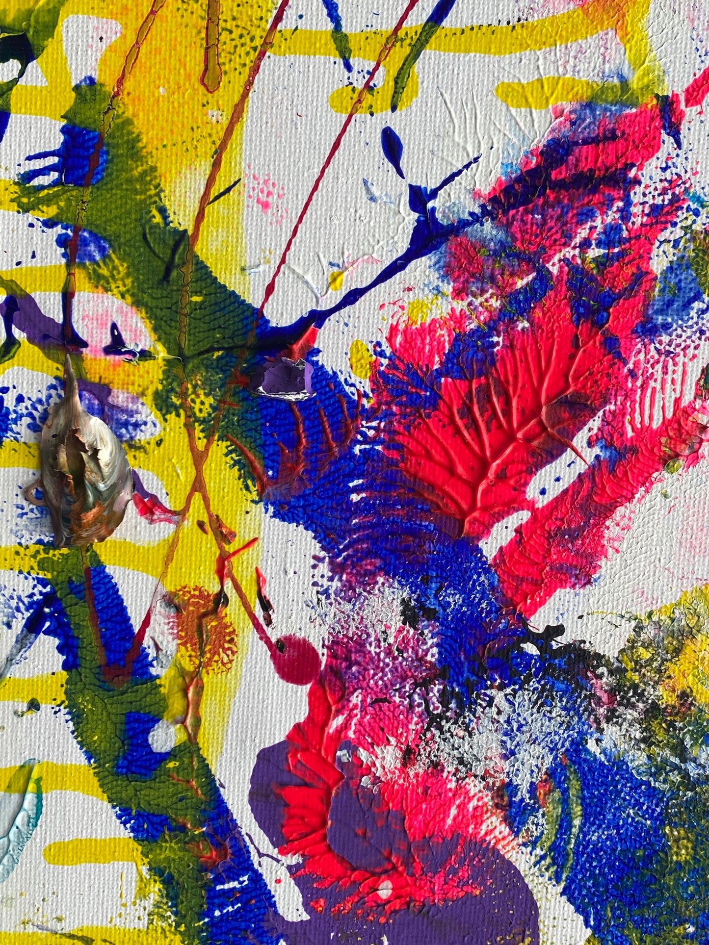 Acrylique sur toile "Émotion 2" de Barbara Eder