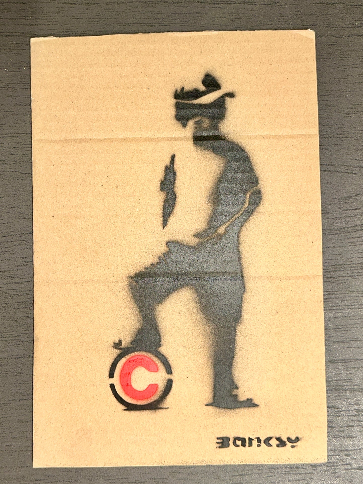 Copyright Boy - Banksy - Dismaland