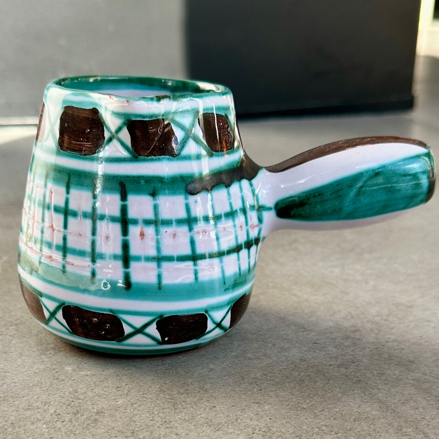 Pot à lait en céramique Robert Picault - Vallauris - Années 70