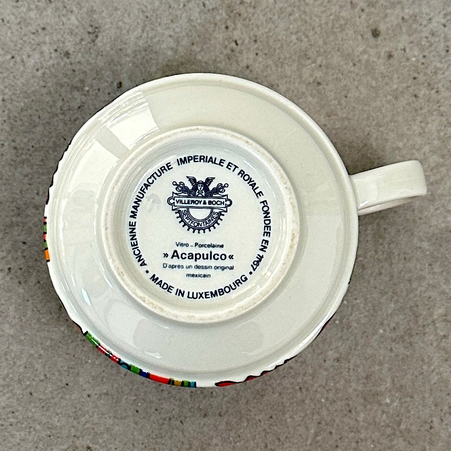 Acapulco - Service à Café Villeroy & Boch modèle - Années 70
