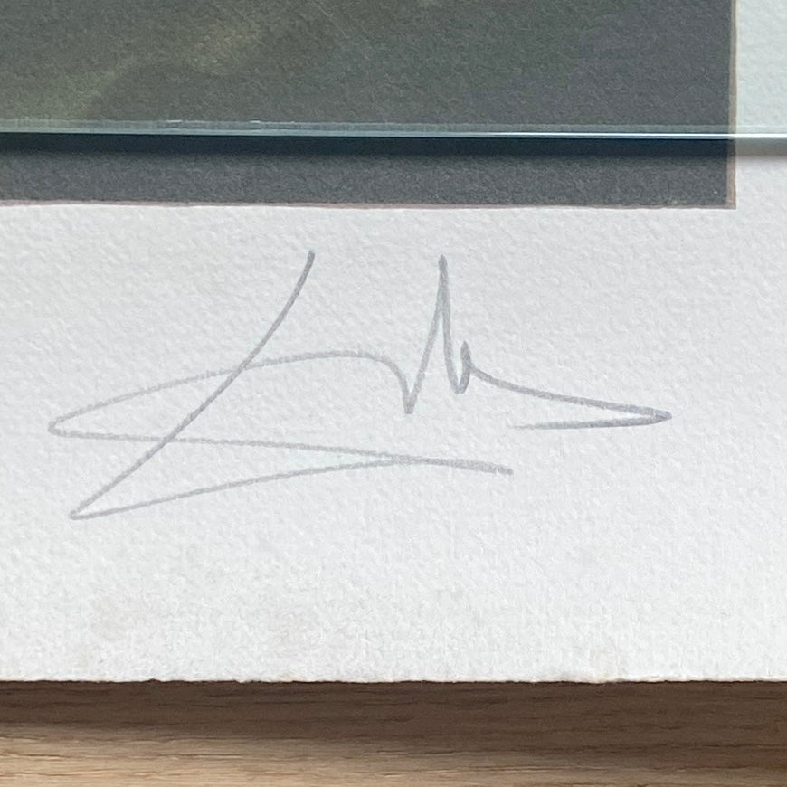 Lithographie originale signée - Salvador DALI (1904-1989) - L'ange surréaliste