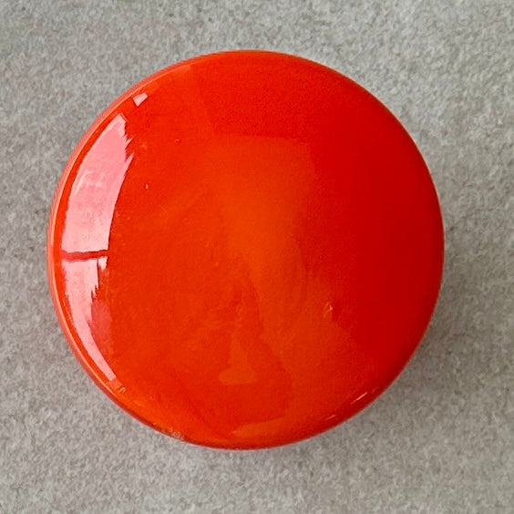 Lot de 4 verres culbuto vintage en verre orange – Années 70 – Parfait état
