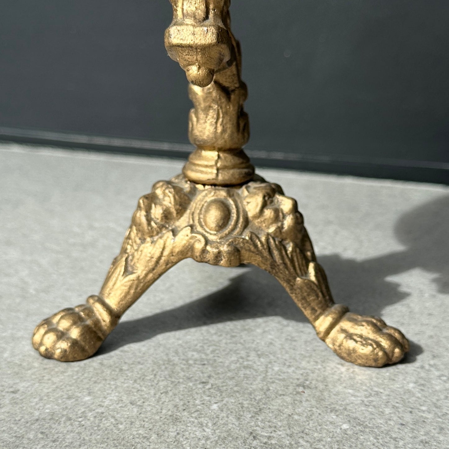 Globe Terrestre Ancien J.L & Cie 🌍 | Piètement Métal Doré | XIXᵉ siècle | 20,5 cm
