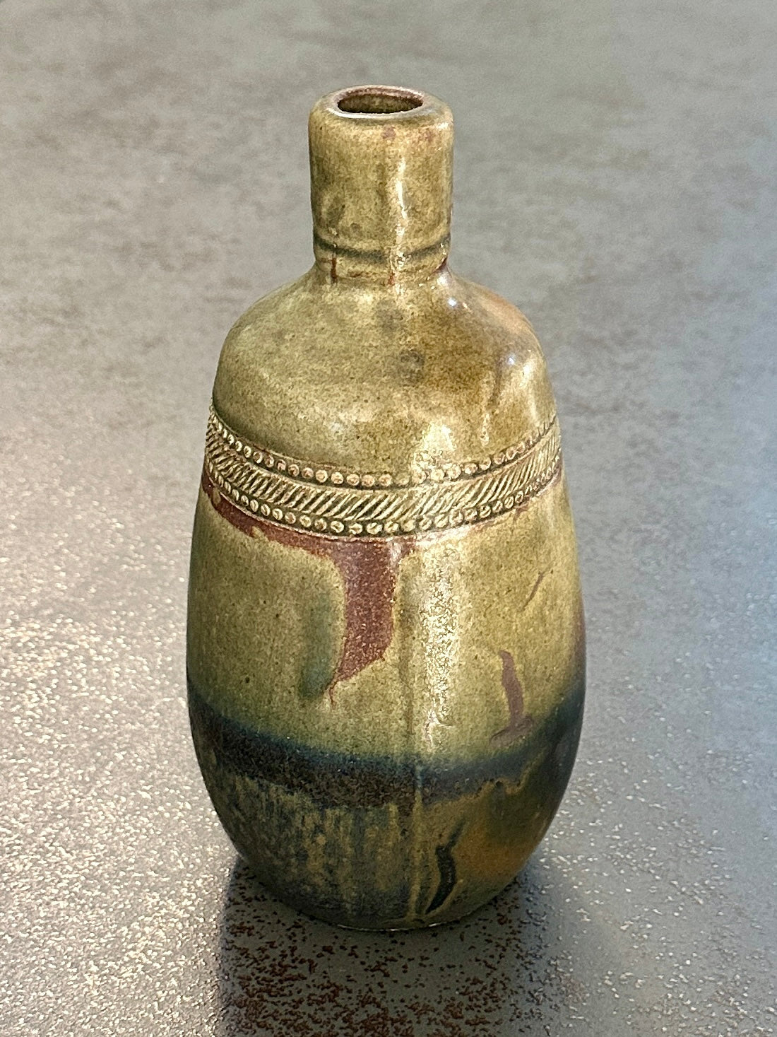 Rustik Campos Filhos – Vase en grès – Portugal ca. 1950–1970