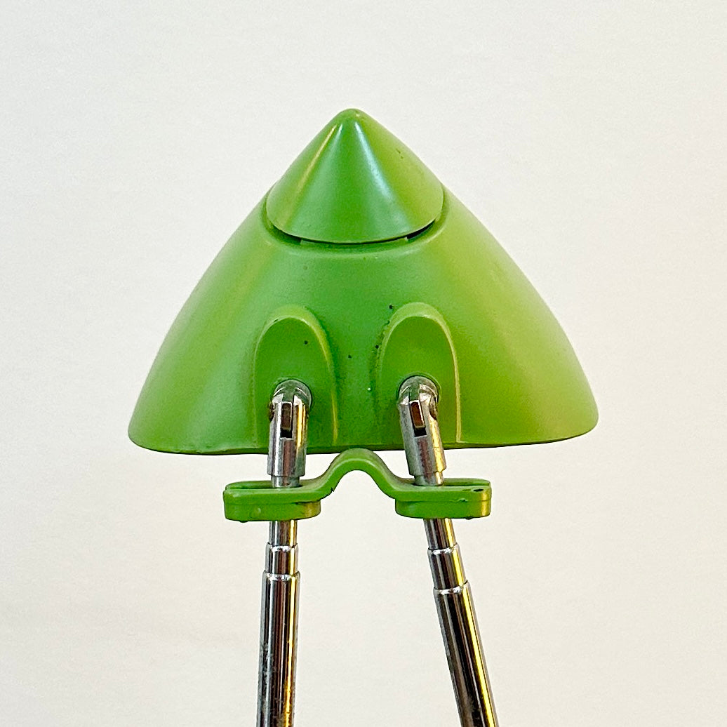 Lampe de Bureau Design en Plastique Vert – Design Télescopique et Orientable