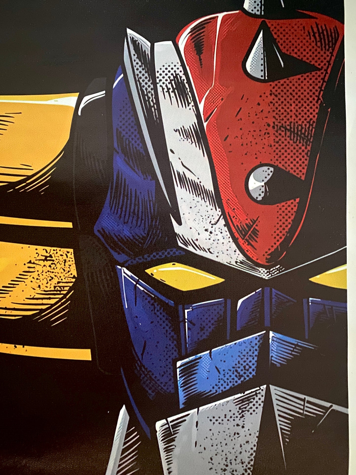 Goldorak - anime japonais - affiche en PVC