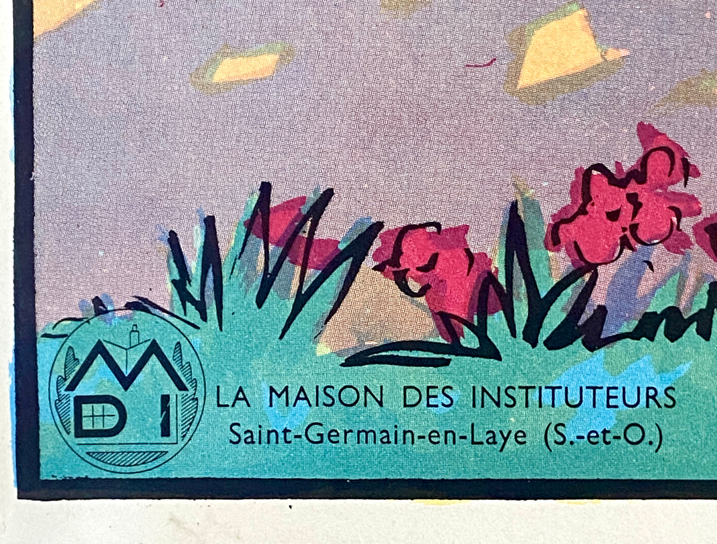 Affiche scolaire vintage grand format - Théma HISTOIRE DE FRANCE