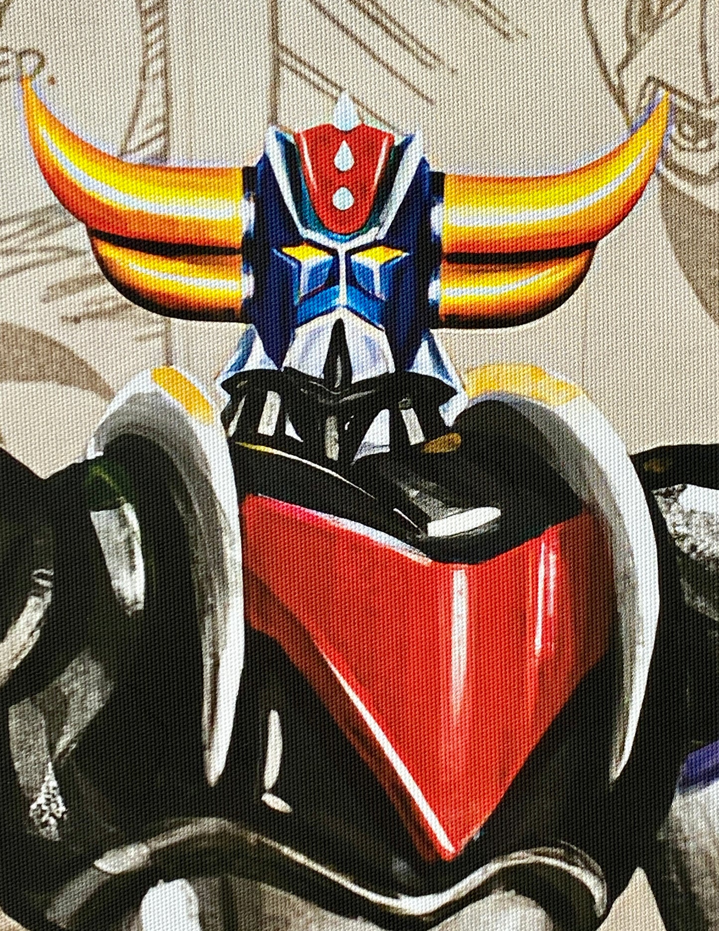 Goldorak - anime japonais - affiche en PVC