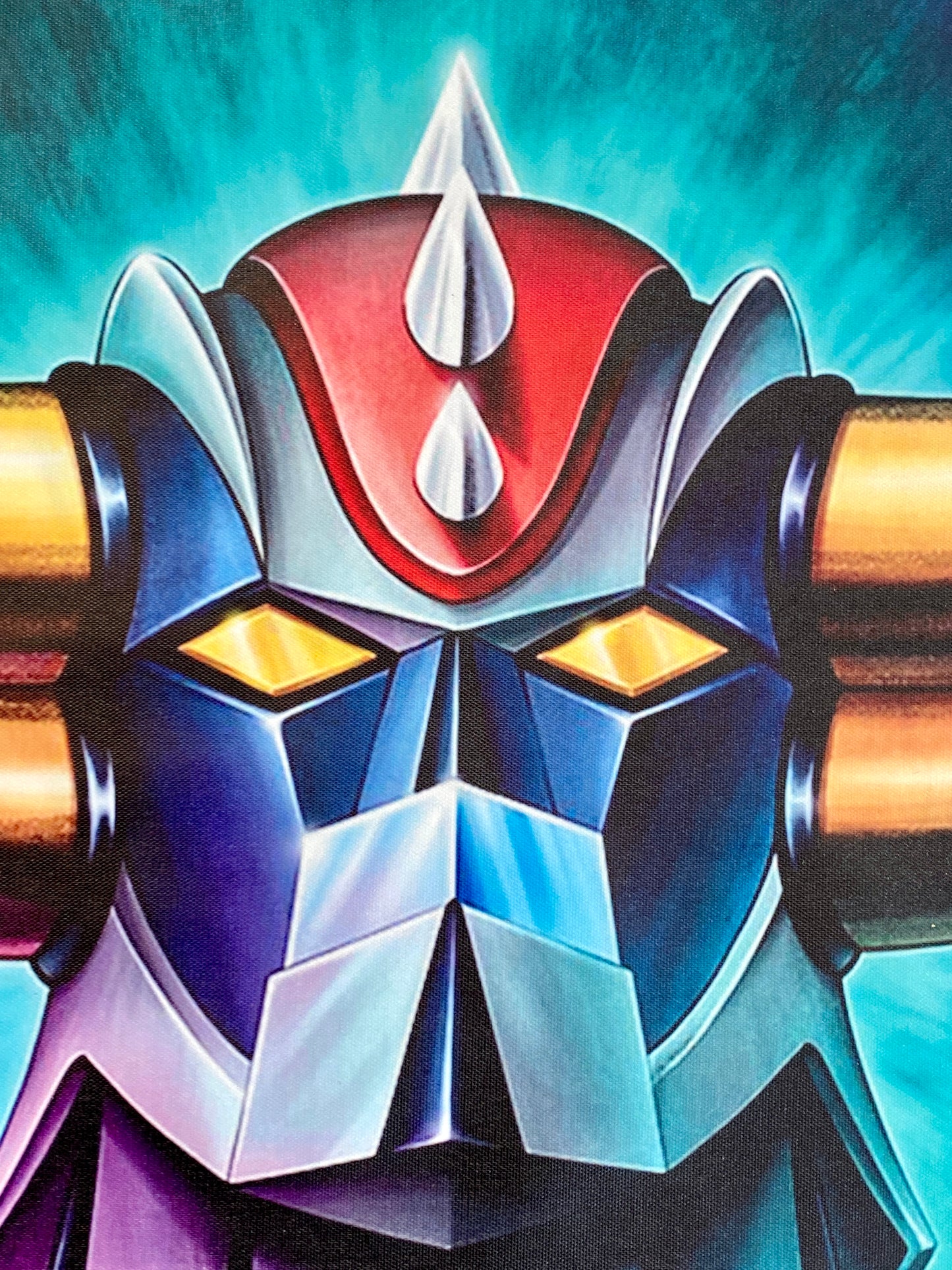 Goldorak (buste version classique) - anime japonais - affiche en toile PVC