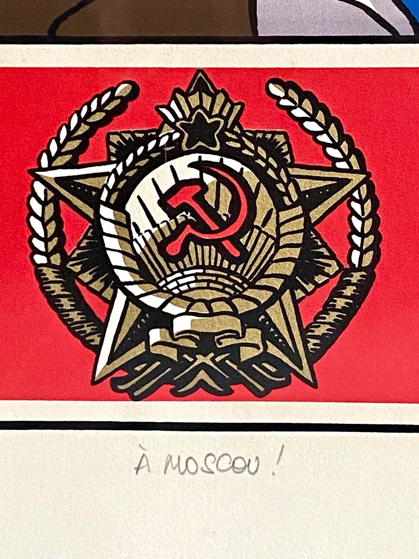 A Moscou ! - Tripp - Sérigraphie numérotée, signée