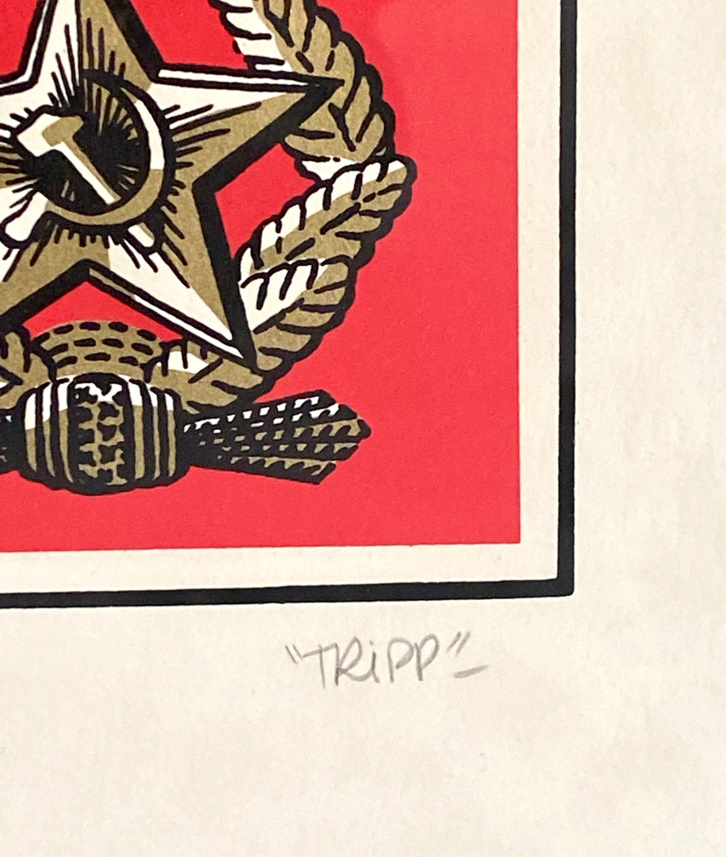 A Moscou ! - Tripp - Sérigraphie numérotée, signée