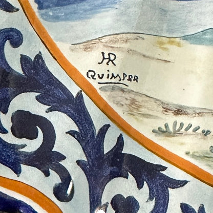 Faience - Henriot Quimper - plat coquille
St Jacques grande taille (33 cm)