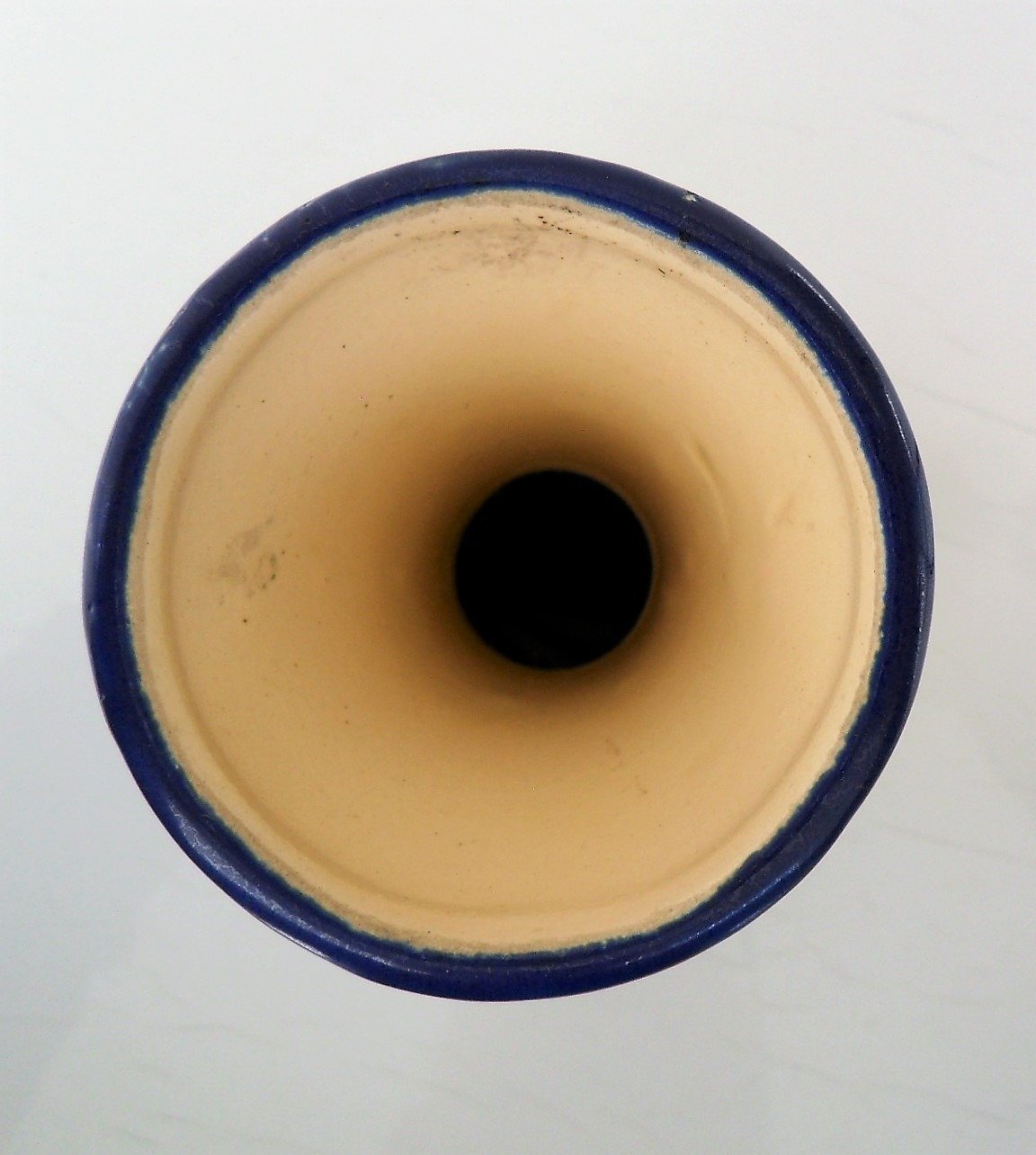 Vase soliflore - manufacture des émaux de Longwy