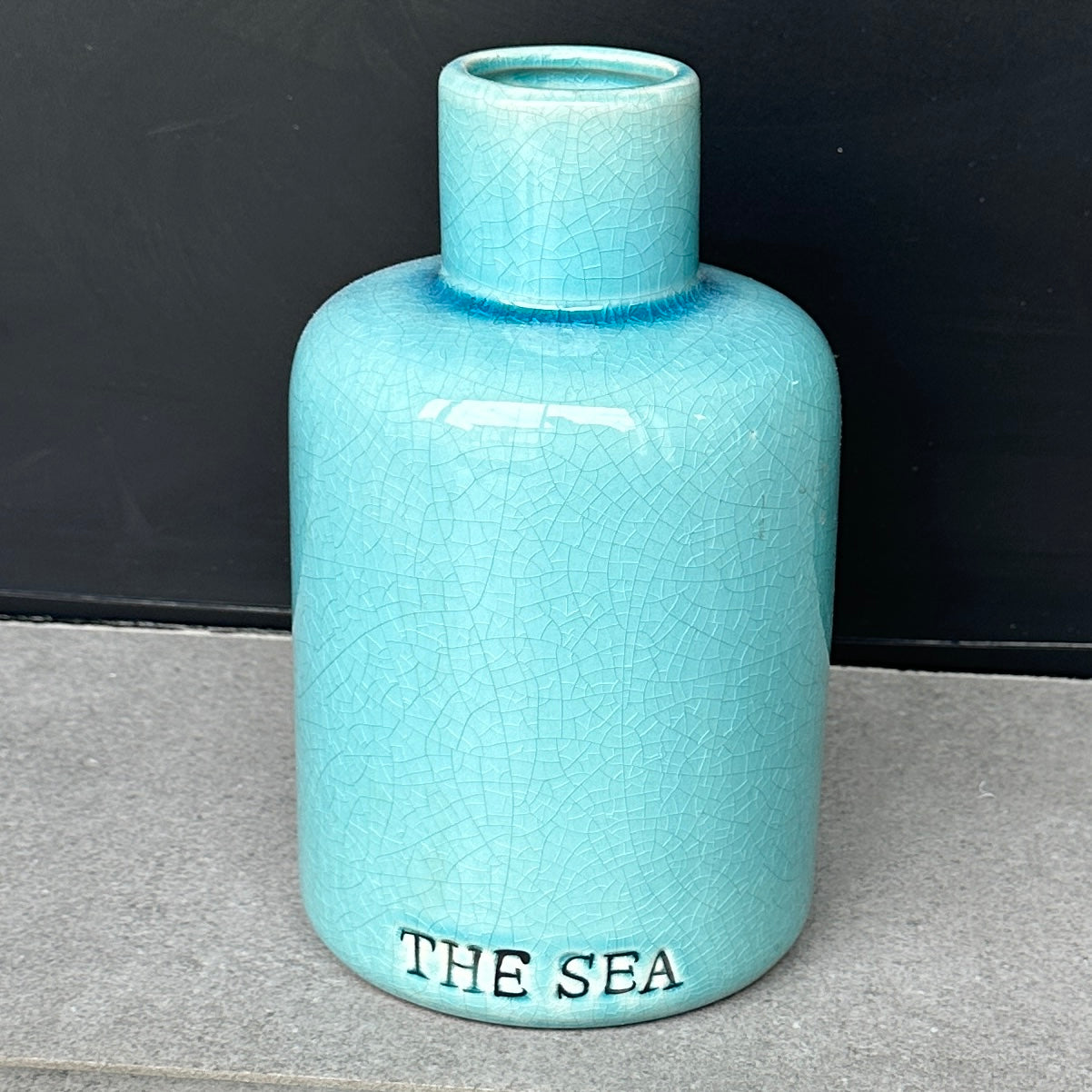 Pot en Céramique - bleu turquoise- "The Sea"