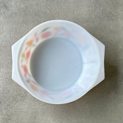 "Cocotte" Arcopal Vintage - Motif Fleur Orange -🌼