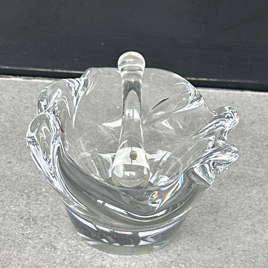 Mortier et Pilon en Cristal – Signé Daum France