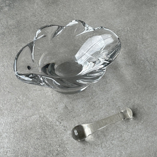 Mortier et Pilon en Cristal – Signé Daum France