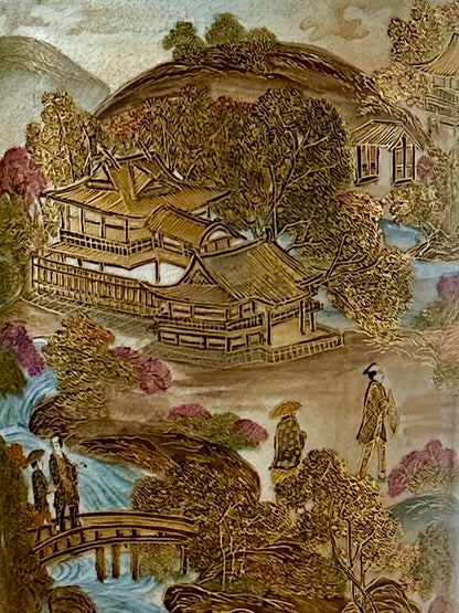 Vase Japonais Satsuma - Fin XIXème - Début XXeme Siècle - Céramique