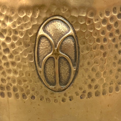Lampe art déco sur Vase - Laiton - grande taille