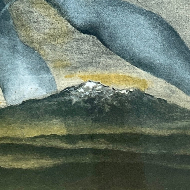 Lithographie originale signée - Salvador DALI (1904-1989) - L'ange surréaliste