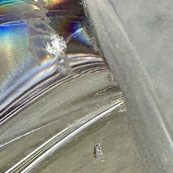 Vase DAUM France signé en cristal – Pièce vintage