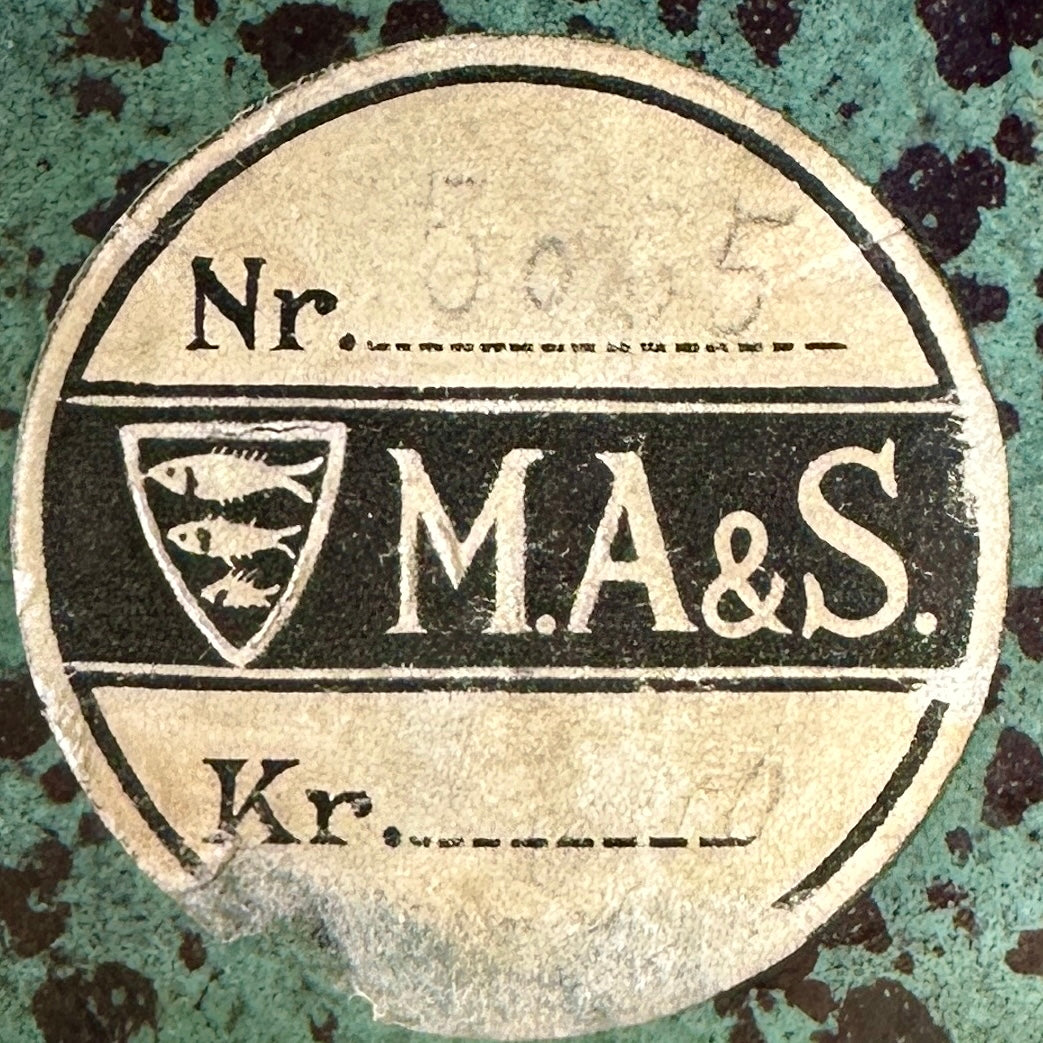 Vase « Melon » en céramique émaillée cannelée – Michael Andersen & Sons