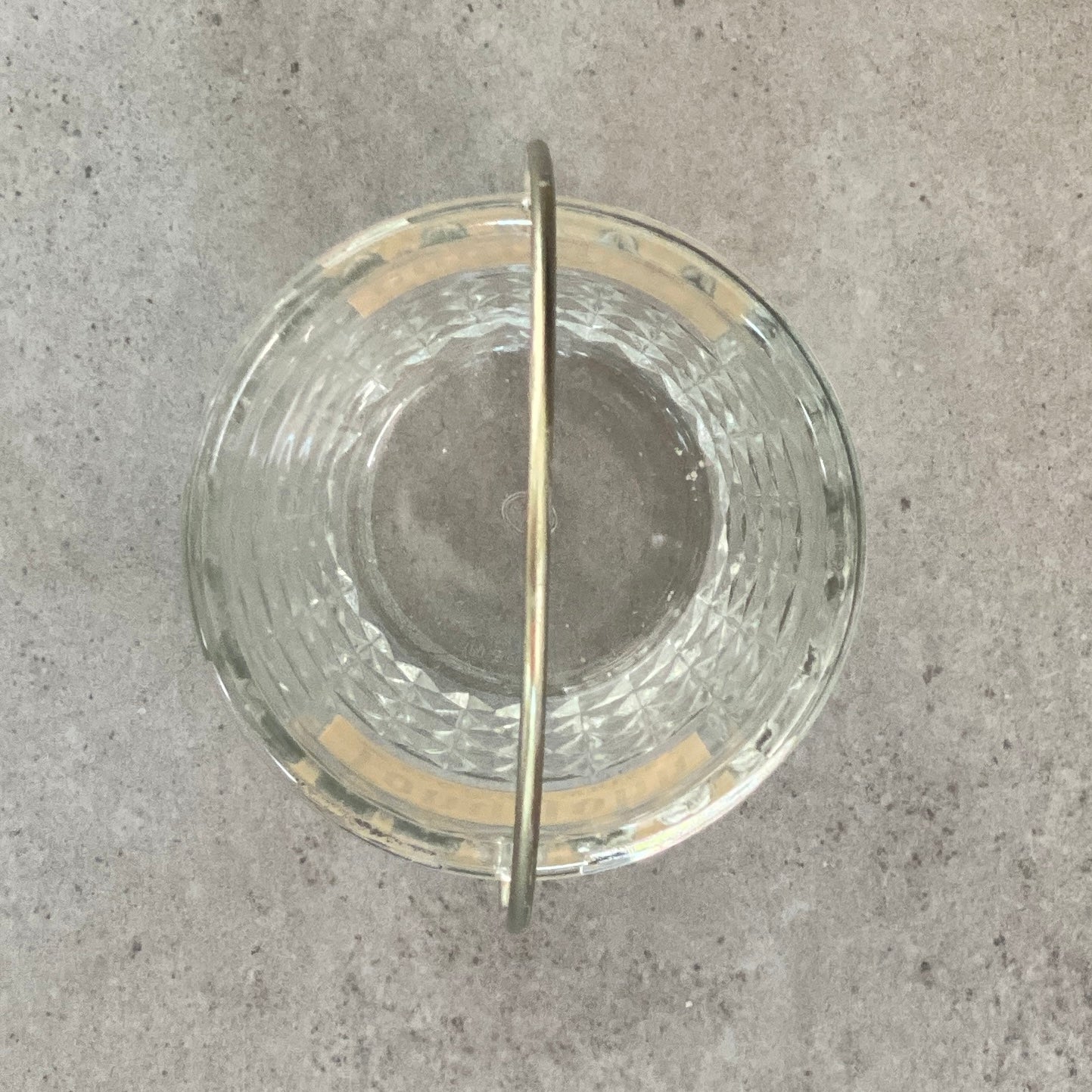 Seau à glaçons Vintage - Long John Whisky - En verre - petit modèle