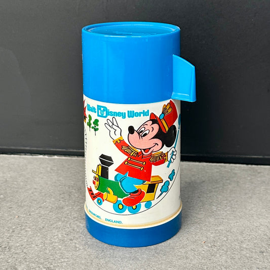 Thermos vintage Walt Disney World 1971 Aladdin Continental vue générale