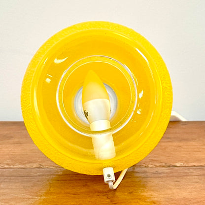 Lampe en Verre "Bouteille de Soda" type Orangina - Années 80