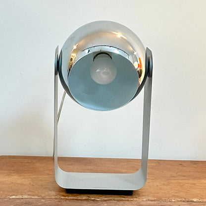 Lampe MASSIVE vintage de style Eyeball – Métal avec réflecteur inclinable