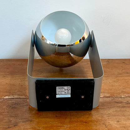 Lampe MASSIVE vintage de style Eyeball – Métal avec réflecteur inclinable