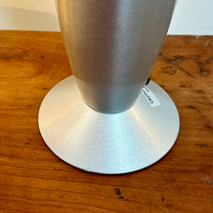 Lampe Psychédélique Lave Vintage - Métal et Verre - Rouge et Blanc