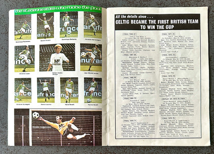 Programme Officiel – Finale Coupe d’Europe 1976 AS Saint-Étienne vs Bayern Munich