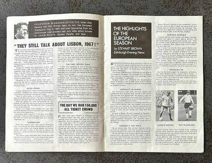 Programme Officiel – Finale Coupe d’Europe 1976 AS Saint-Étienne vs Bayern Munich