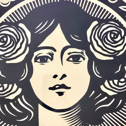" MAKE ART NOT WAR" Lithographie offset - originale - signée OBEY GIANT