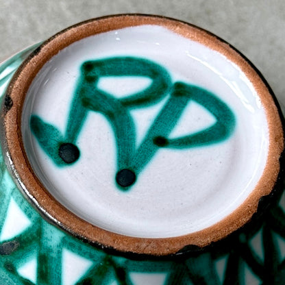 Bol céramique - Robert Picault - Vallauris - Signé RP