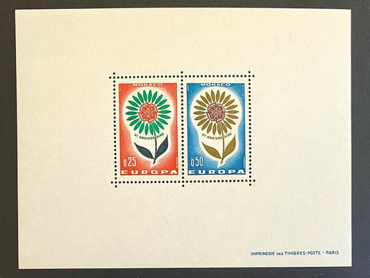 Philatélie Monaco - Bloc Spécial sur papier gomme N°6 - 1964 - NEUF MNH ++