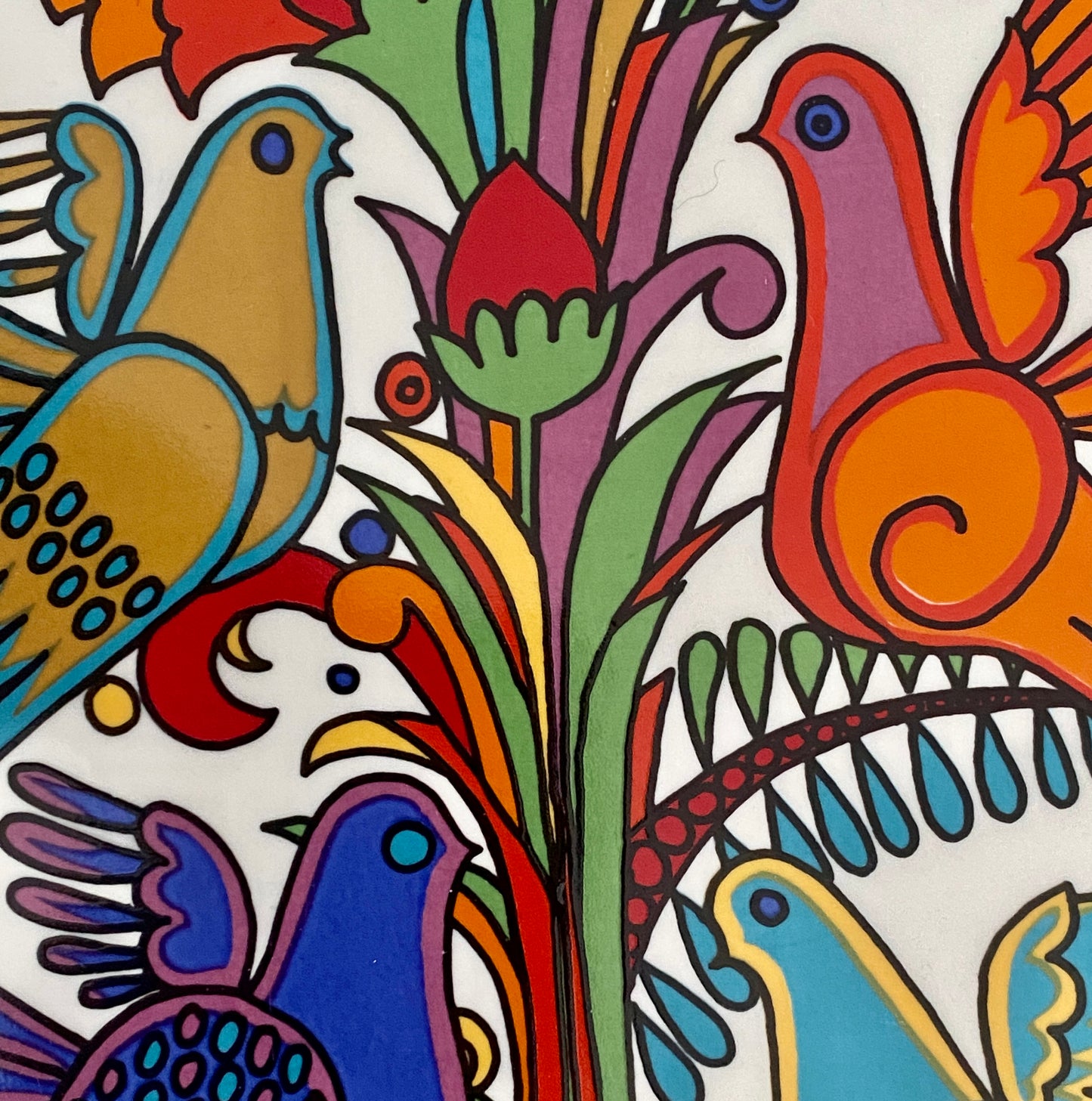 Grand plat série " Acapulco " - VILLEROY & BOCH