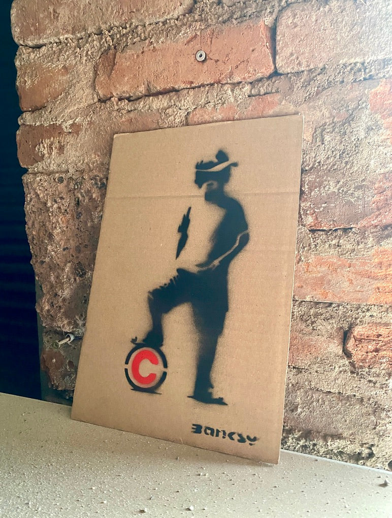 Copyright Boy - Banksy - Dismaland