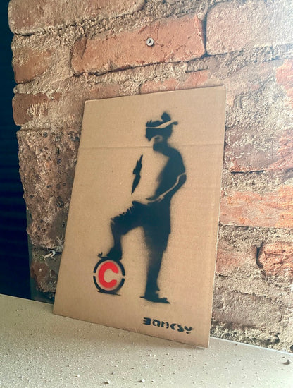 Copyright Boy - Banksy - Dismaland