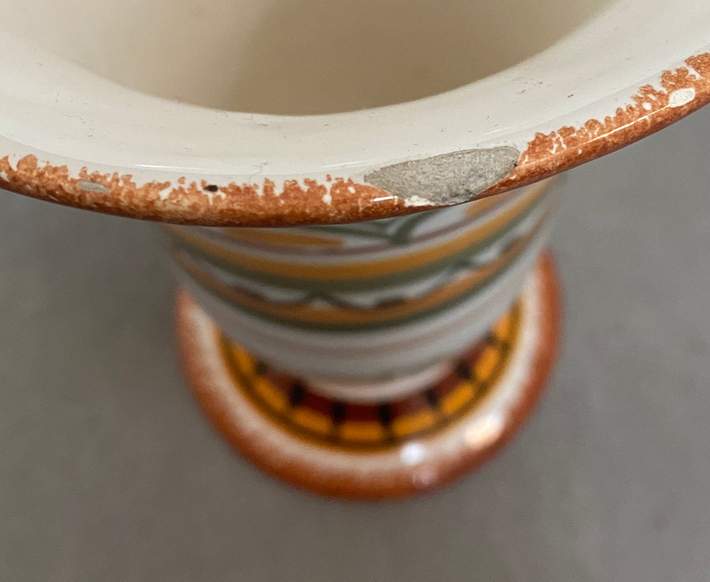 Vase « HENRIOT - QUIMPER », en céramique - Années 70