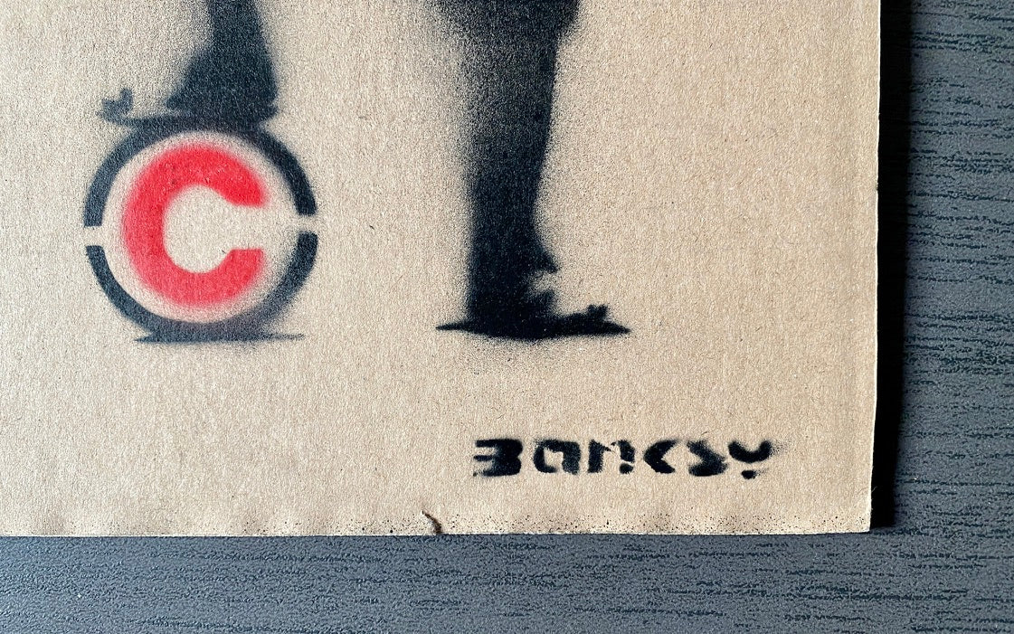 Copyright Boy - Banksy - Dismaland