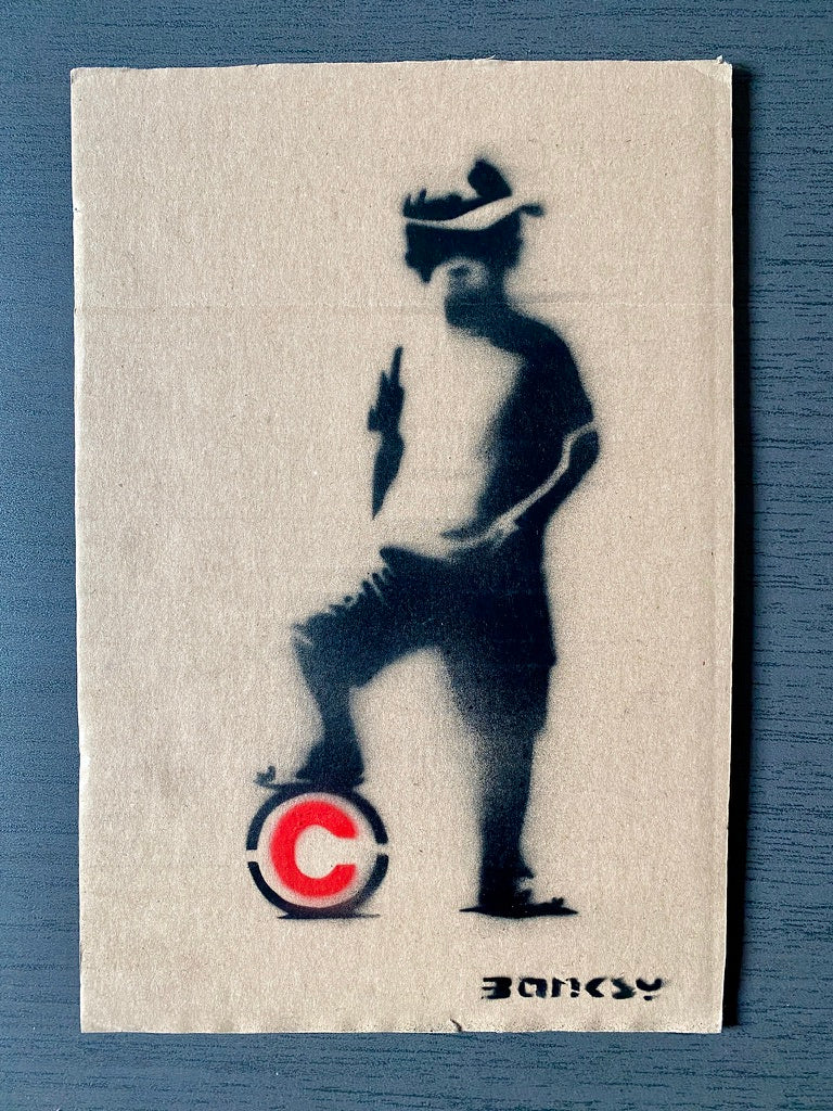 Copyright Boy - Banksy - Dismaland
