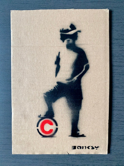 Copyright Boy - Banksy - Dismaland